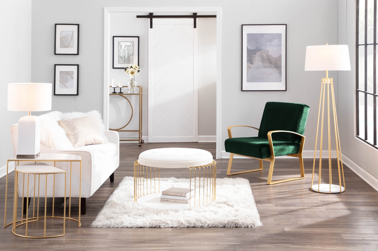 Darensburg White Lamp - Thumbnail - Image 13