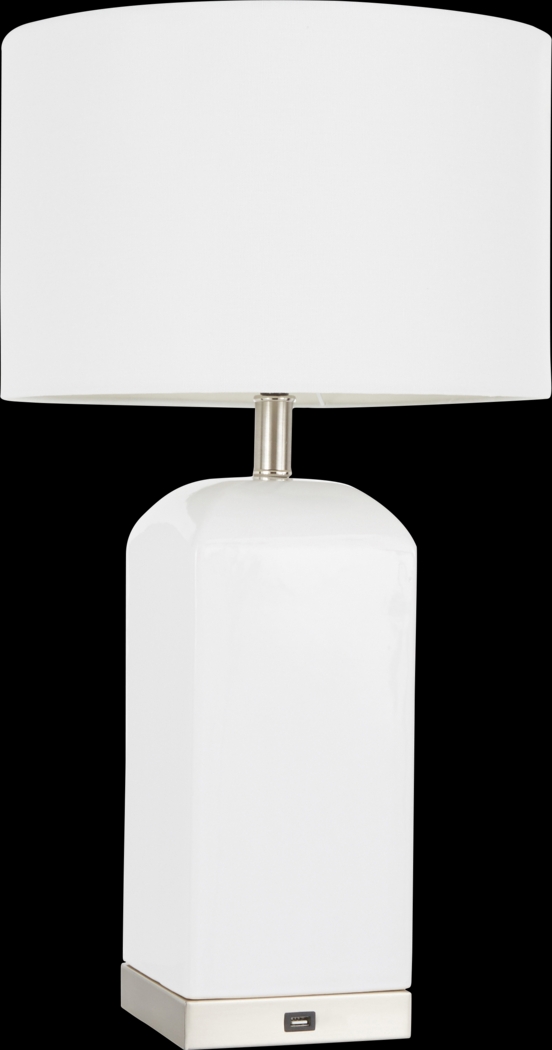 Darensburg White Lamp - Thumbnail - Image 1