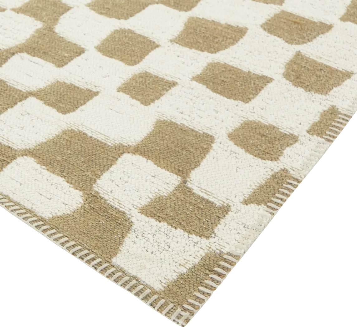 Darhos Tan 5'3 x 7' Rug - Thumbnail - Image 4