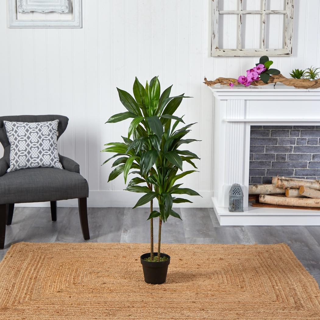 Darian Green Dracaena Silk Tree - Thumbnail - Image 5