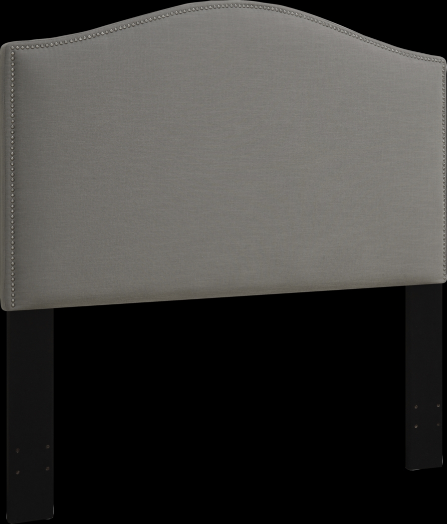 Dariana Gray Full/Queen Upholstered Headboard - Thumbnail - Image 2