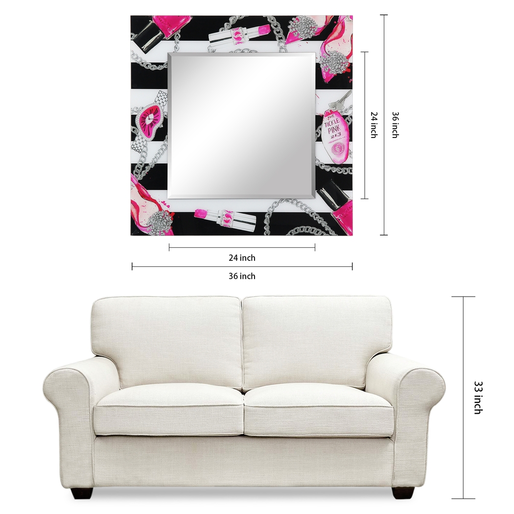 Darielle Pink Mirror - Thumbnail - Image 7