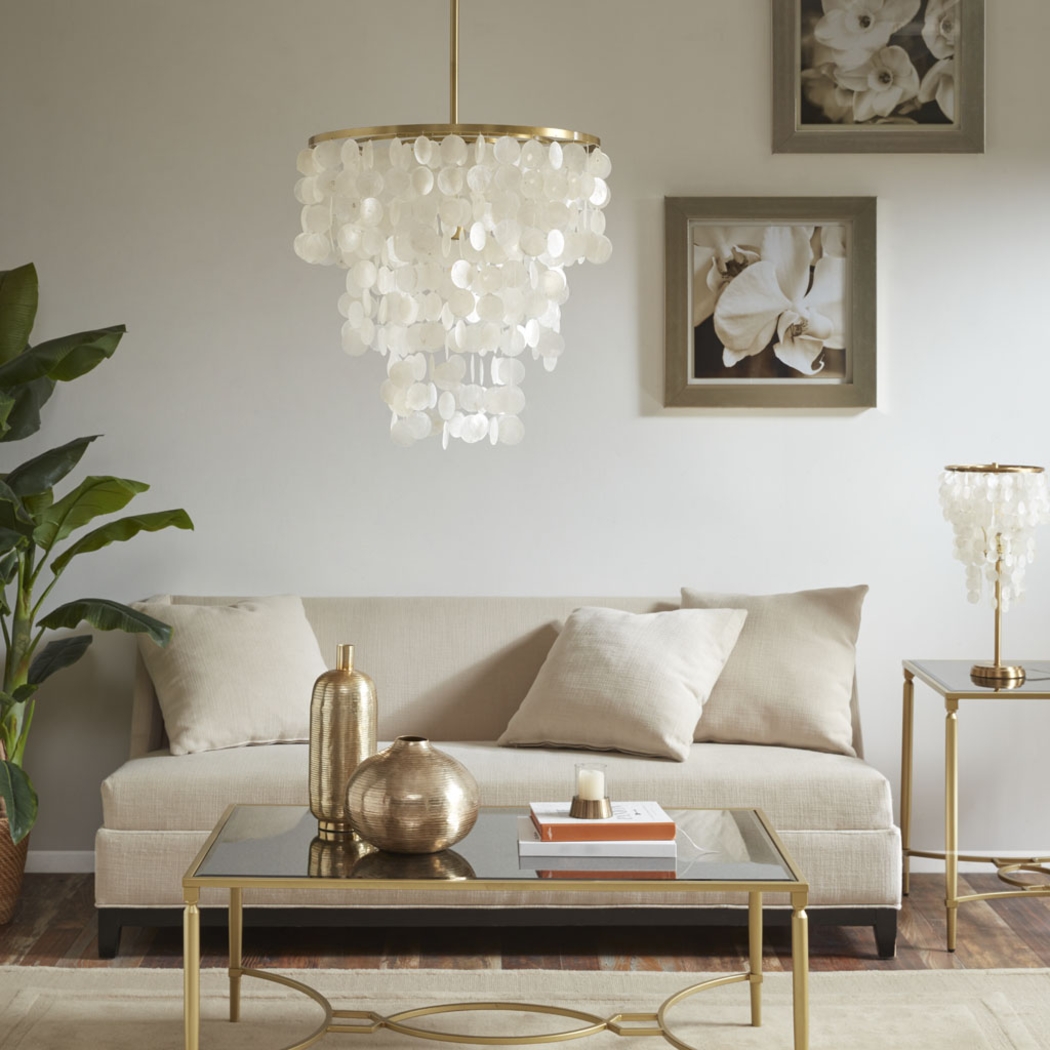 Darien Cay Gold Chandelier - Thumbnail - Image 5