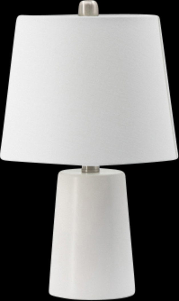Dario Place White Lamp - Thumbnail - Image 1