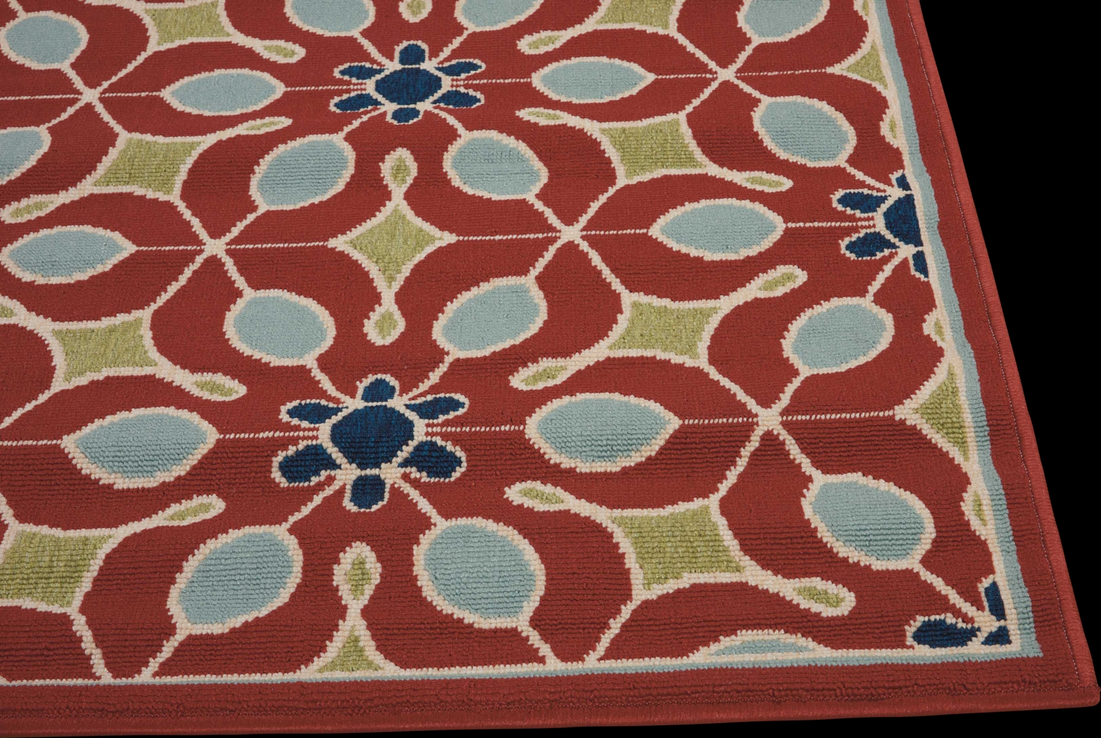 Darion Rust 8' x 11' Indoor/Outdoor Rug - Thumbnail - Image 3