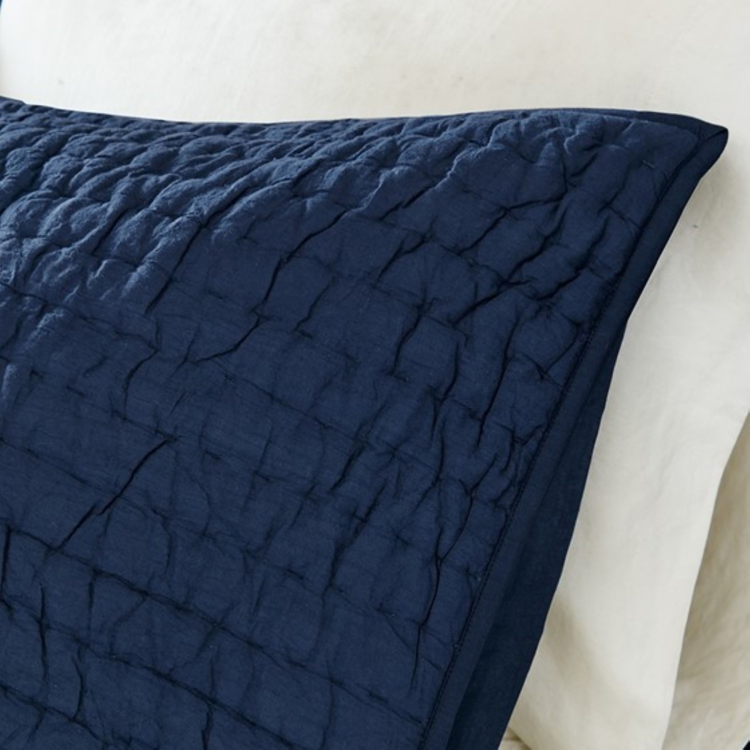 Dariox Blue 3 pc King Quilt Set - Thumbnail - Image 5