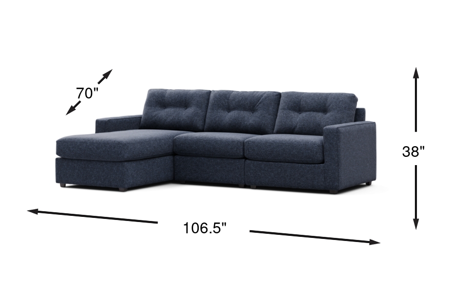 Dimension Image. Please refer to the Dimension Tab on this page for dimension details.