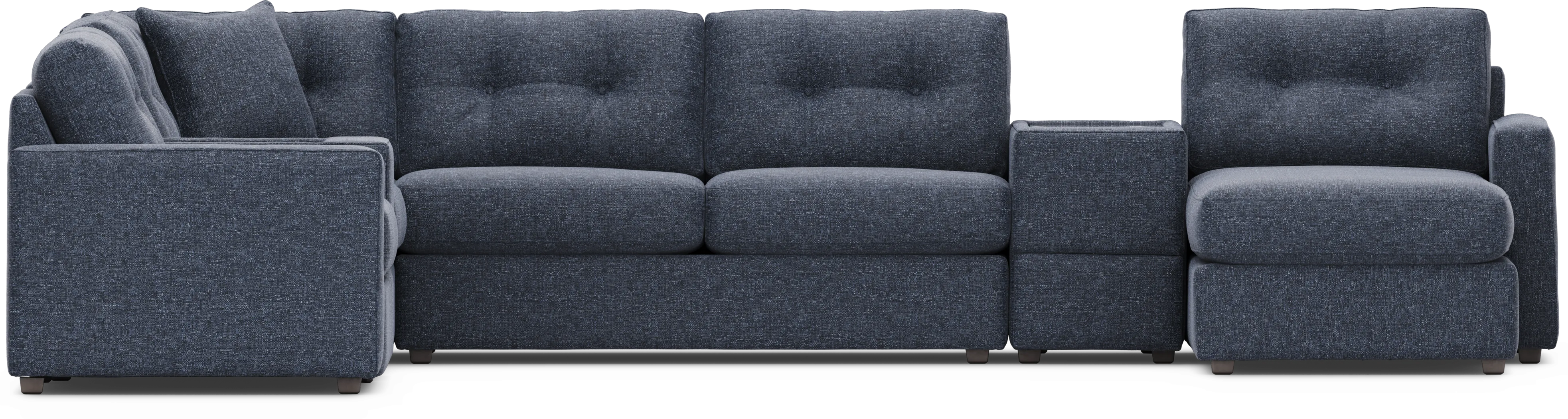 Dark Blue 7 Pc ModularOne Sleeper - Thumbnail - Image 3