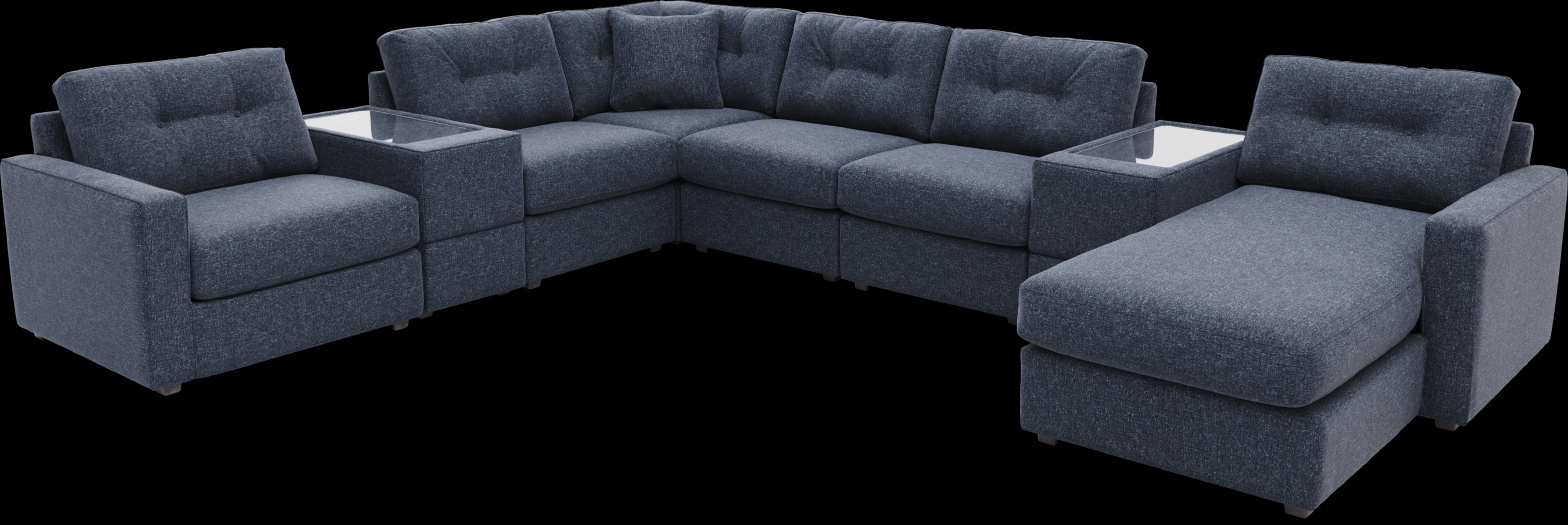 Dark Blue 8 Pc ModularOne - Thumbnail - Image 1