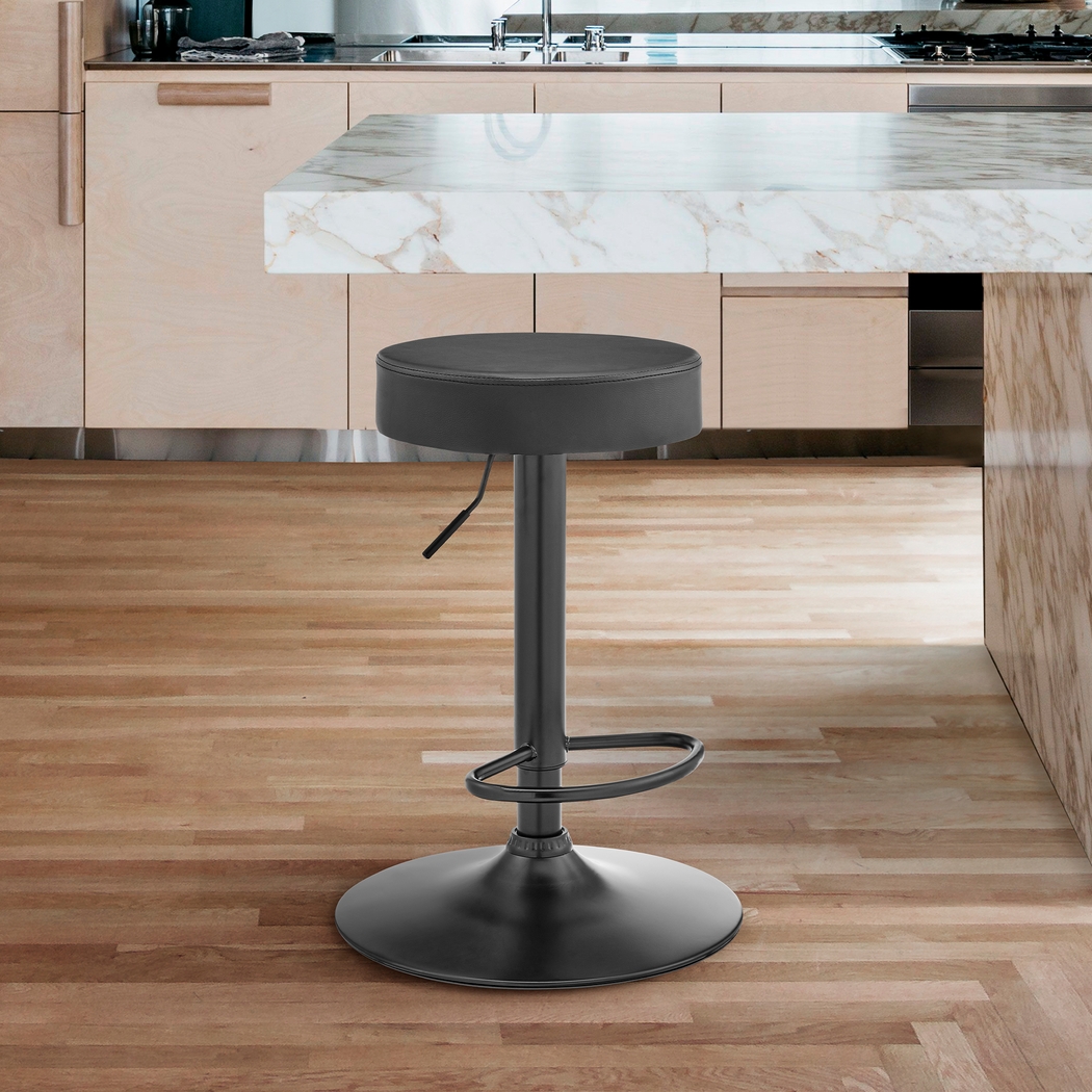 Darlanne Dark Gray Barstool - Thumbnail - Image 2