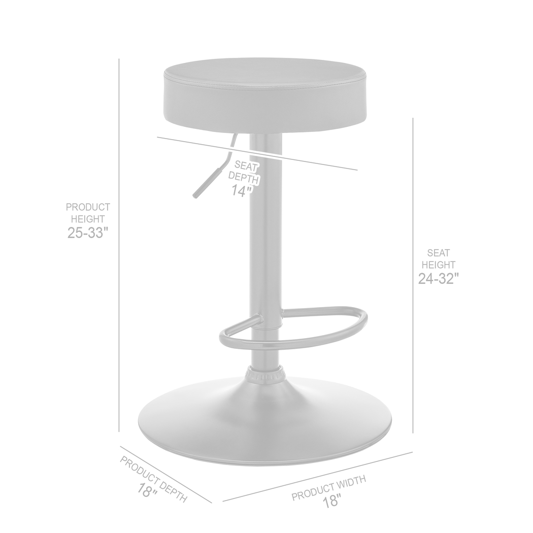 Darlanne Dark Gray Barstool - Thumbnail - Image 3