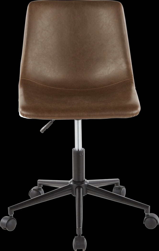 Darley Espresso Desk Chair - Thumbnail - Image 4