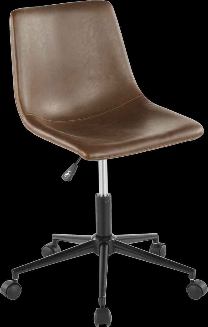 Darley Espresso Desk Chair - Thumbnail - Image 1