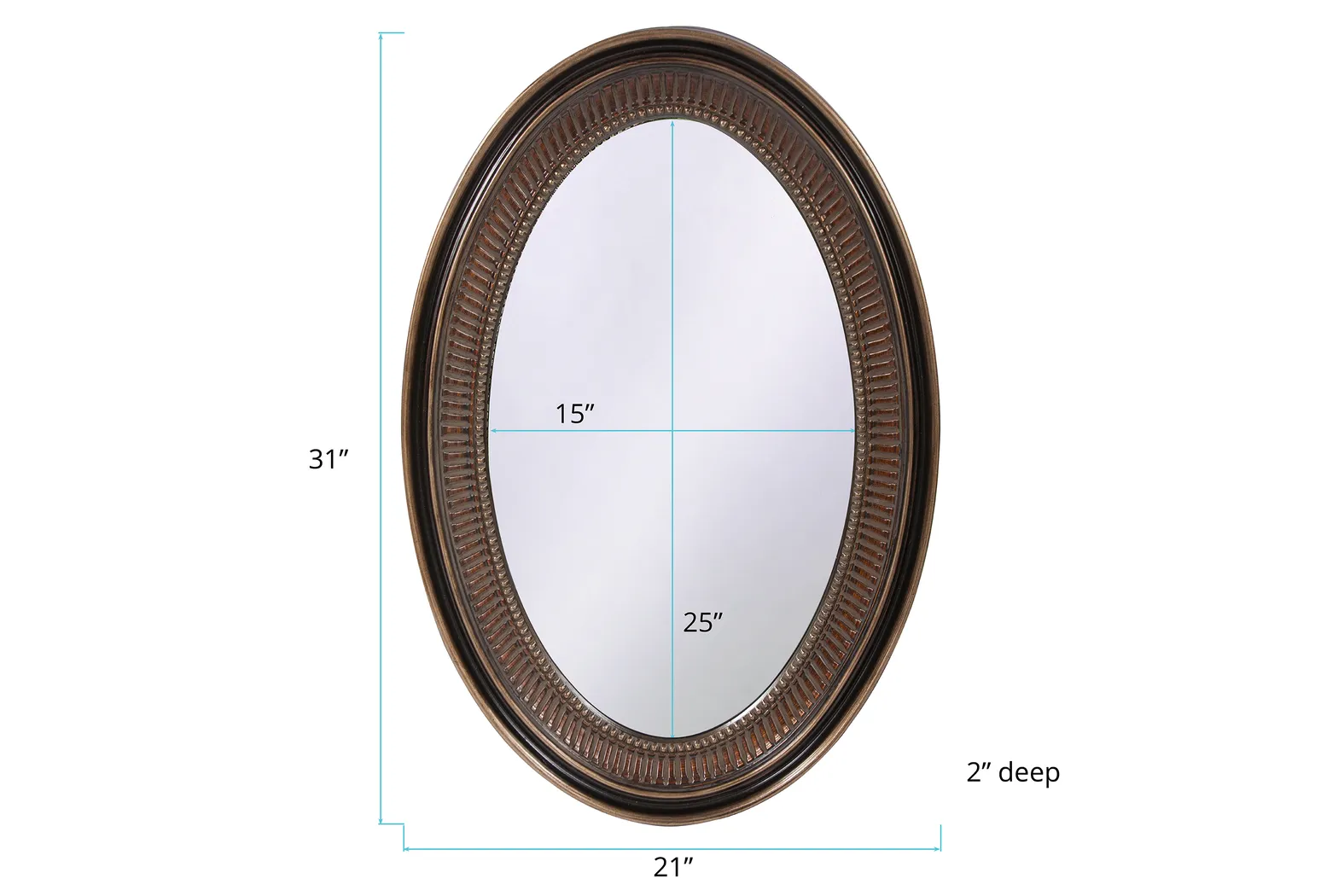 Daroll Bronze Mirror - Thumbnail - Image 2