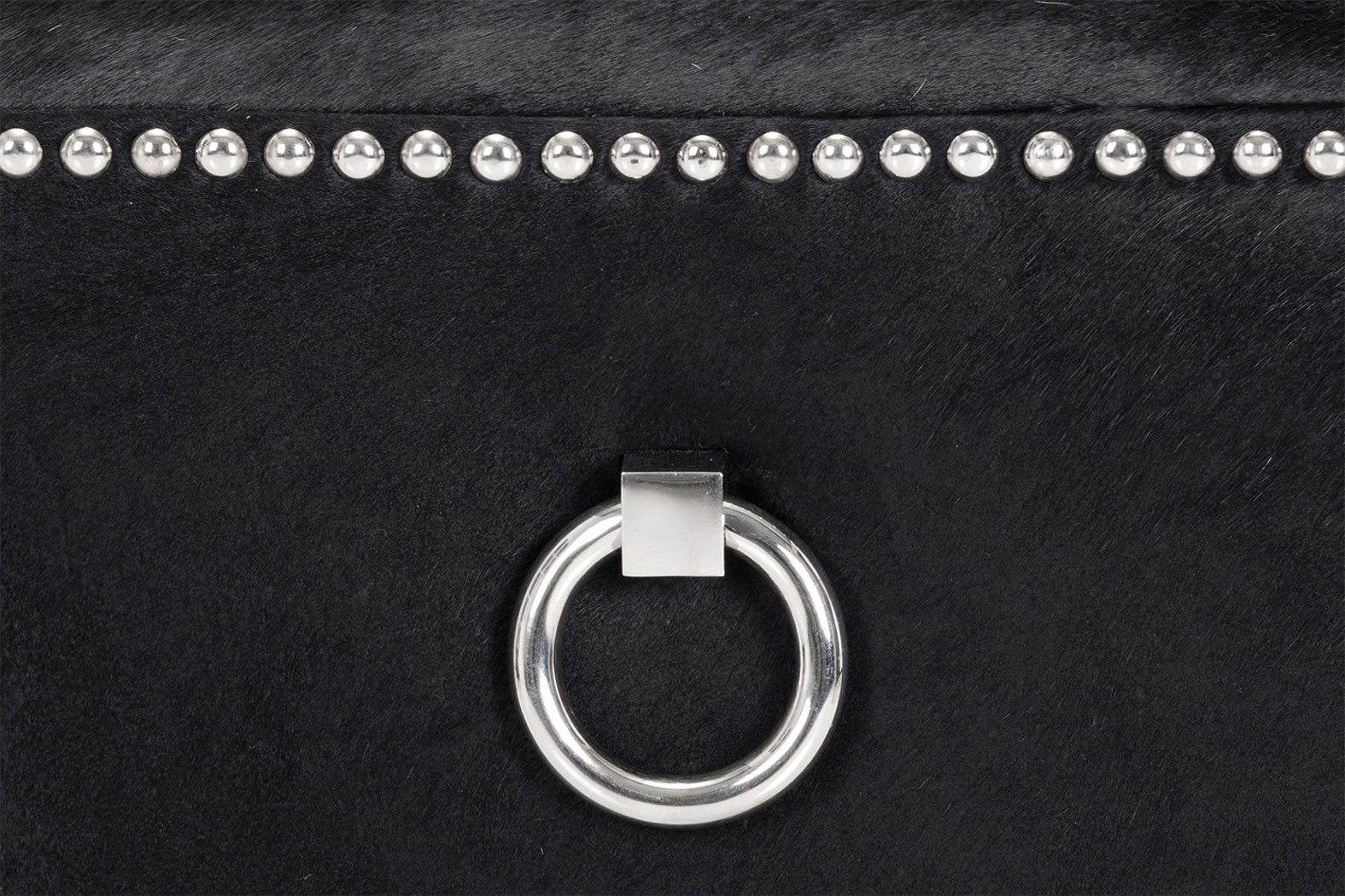 Darshan Black Ottoman - Thumbnail - Image 3