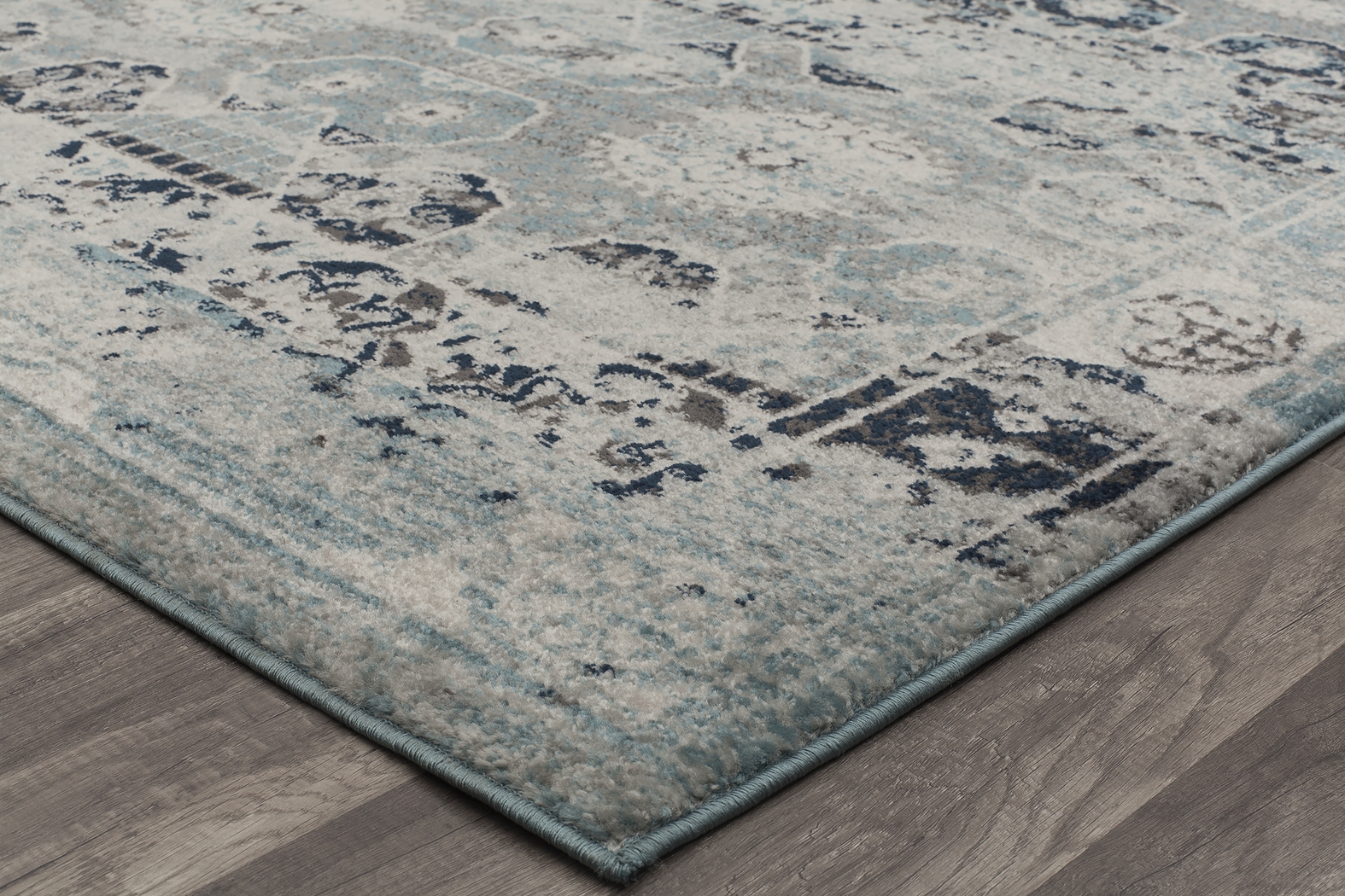 Darshil Blue 5' x 7' Rug - Thumbnail - Image 2