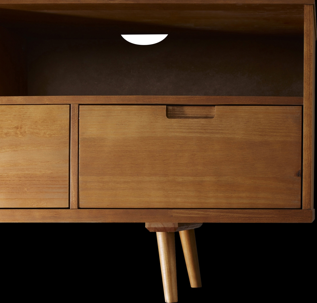 Dartwood Caramel 58 in. Console - Thumbnail - Image 4