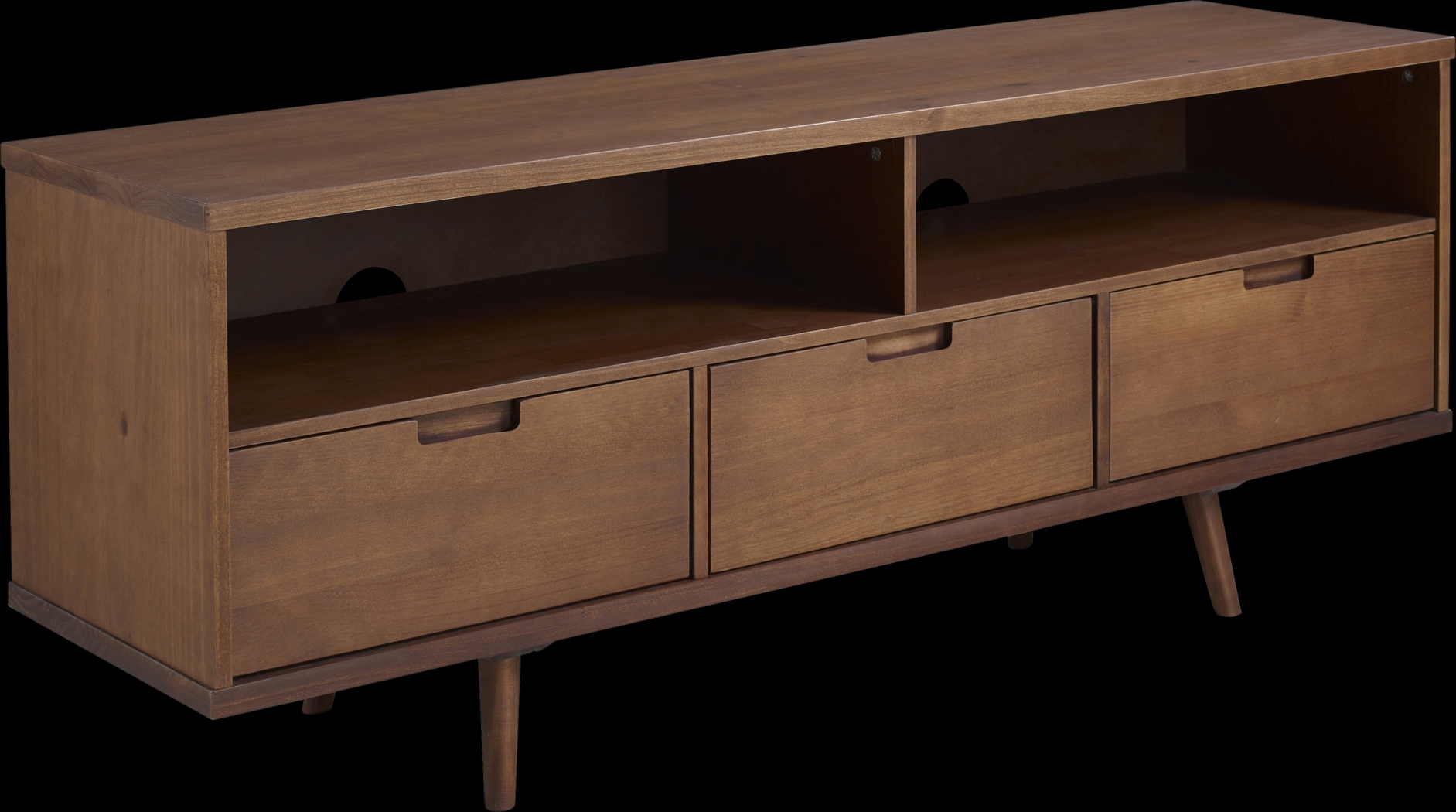 Dartwood Walnut 58 in. Console - Thumbnail - Image 1