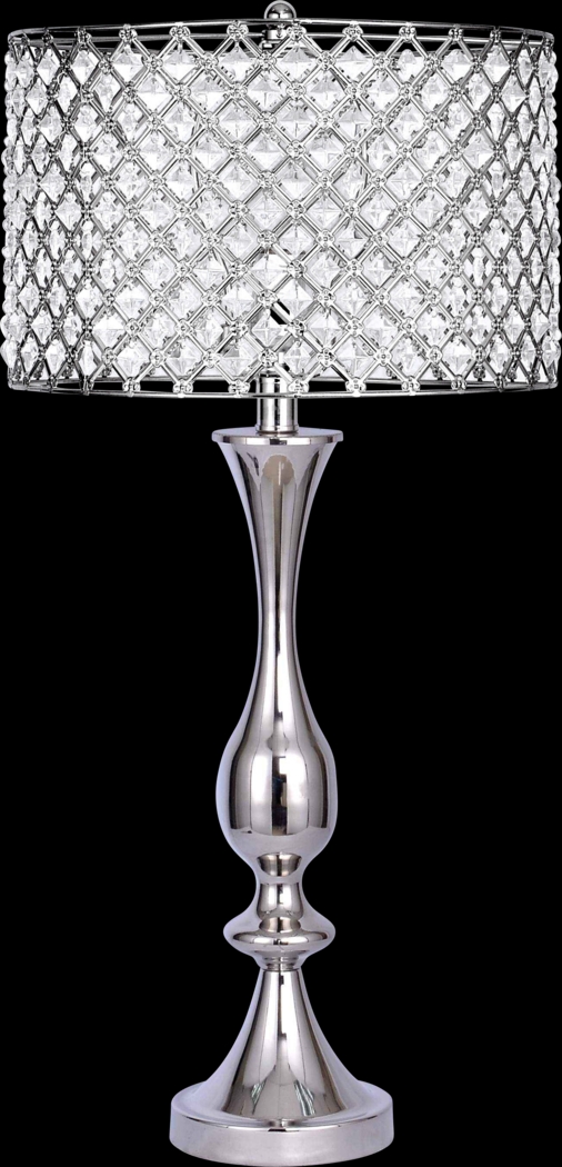 Darwin Circle Silver Lamp - Thumbnail - Image 1