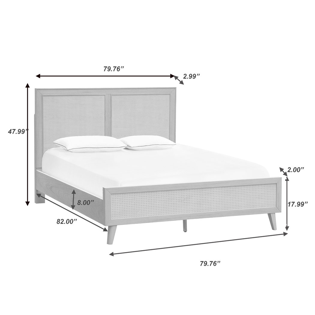 Darwood Brown King Bed - Thumbnail - Image 10