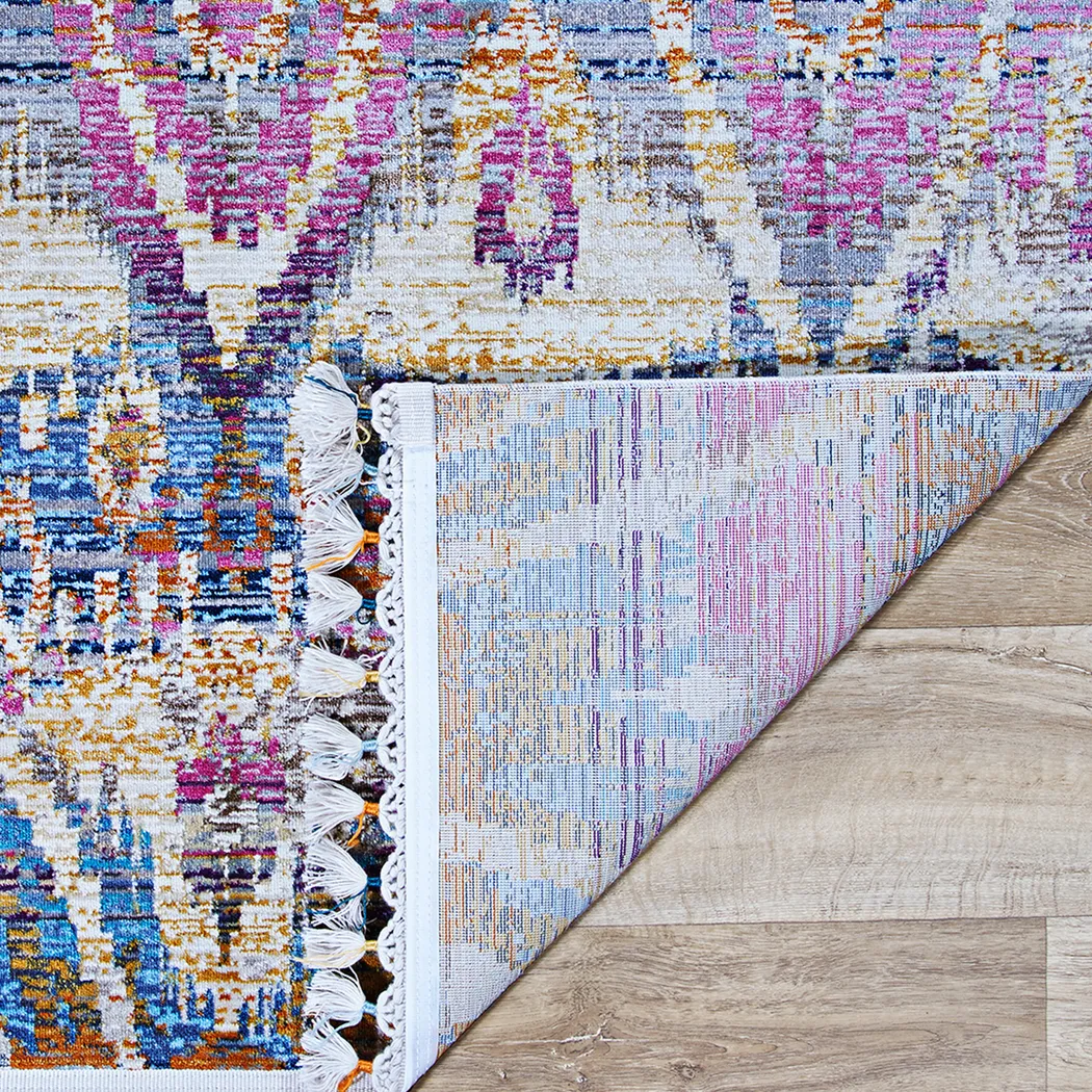 Darzell Multi 5'3 x 7'10 Rug - Thumbnail - Image 3