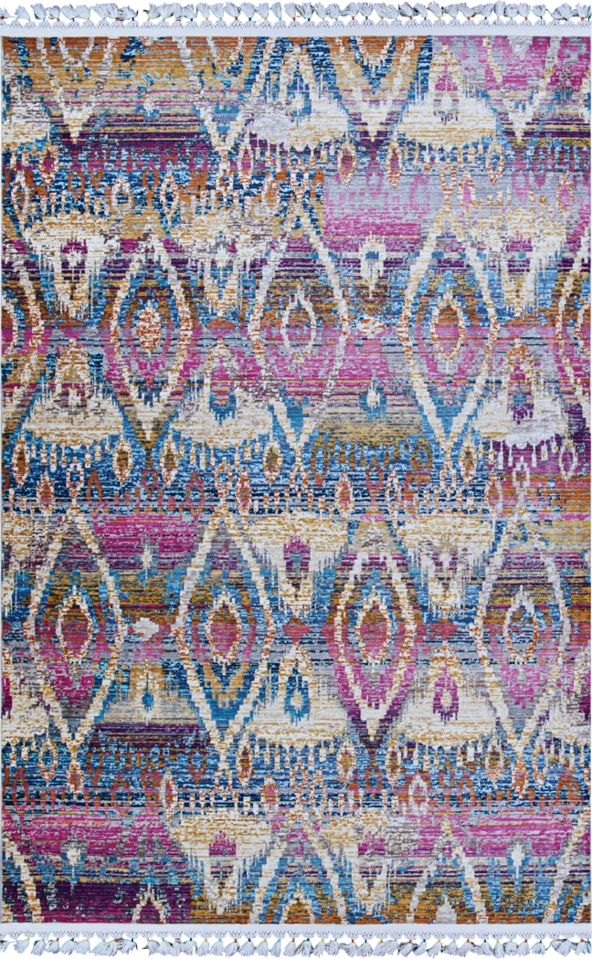 Darzell Multi 5'3 x 7'10 Rug - Thumbnail - Image 1