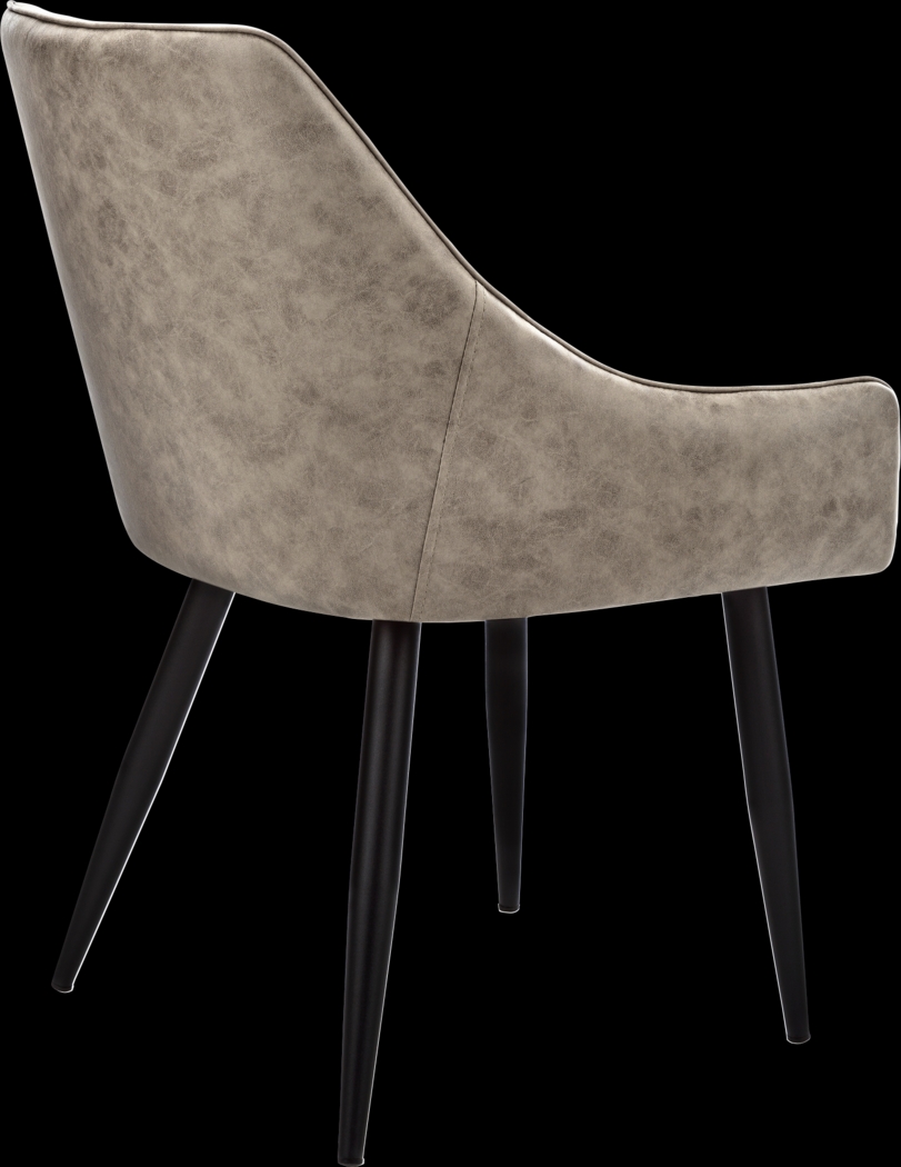 Dashby Beige Arm Chair - Thumbnail - Image 7