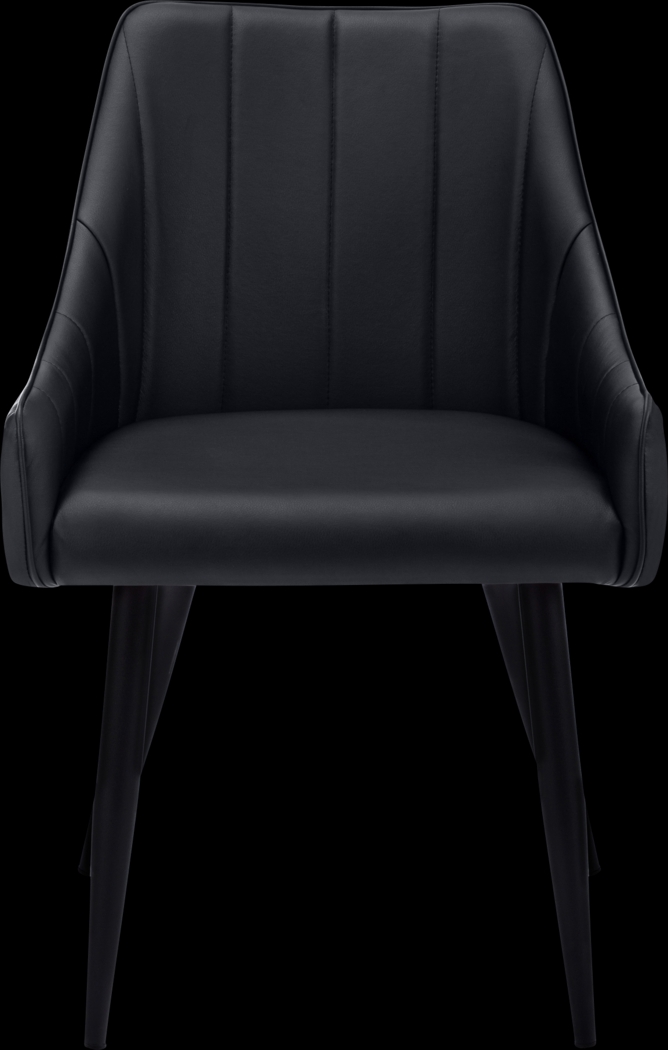 Dashby Black Arm Chair - Thumbnail - Image 6