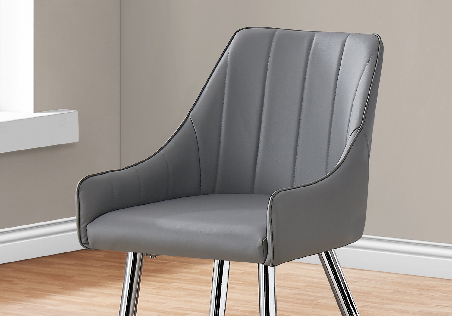 Dashby Gray Arm Chair - Thumbnail - Image 3
