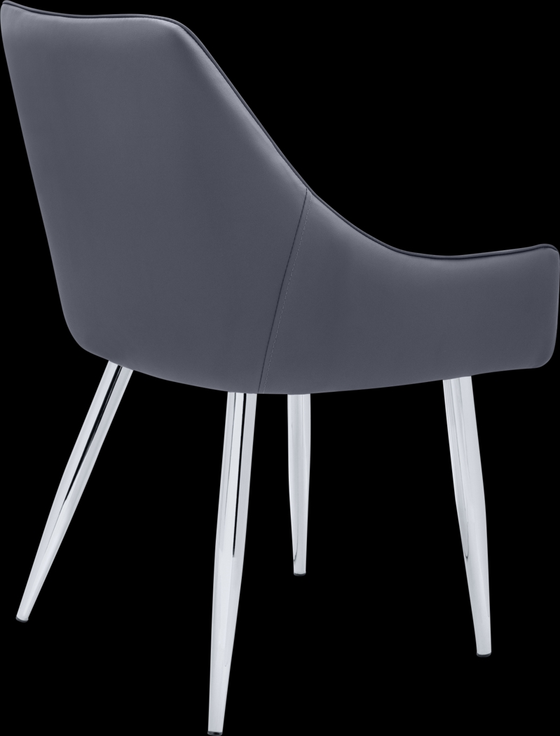 Dashby Gray Arm Chair - Thumbnail - Image 7