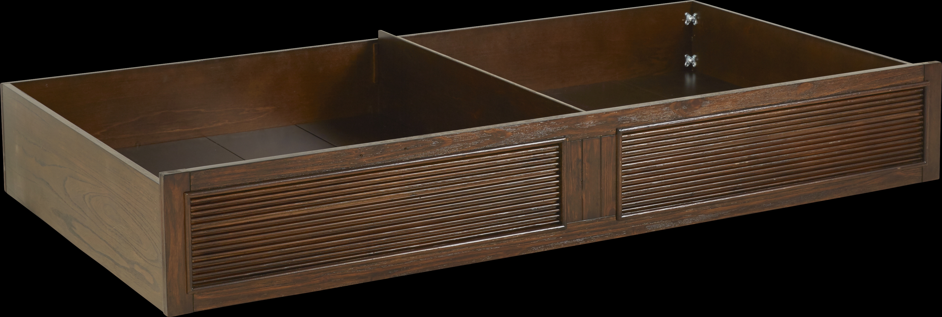 Dashel Brown Twin Storage Trundle - Thumbnail - Image 1