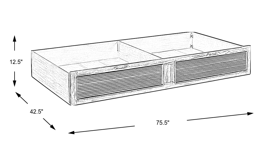 Dimension Image. Please refer to the Dimension Tab on this page for dimension details.