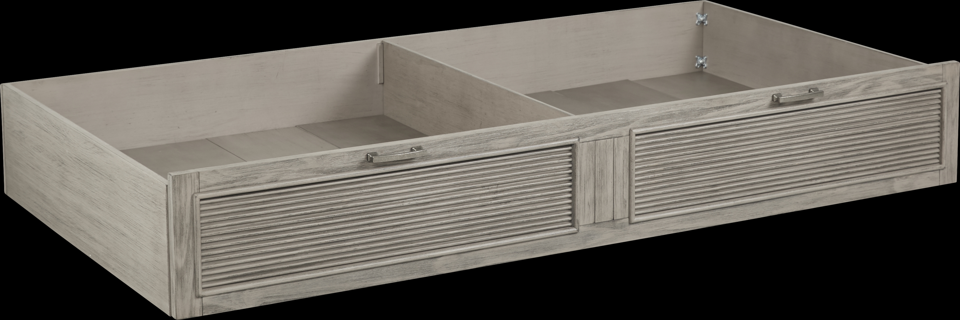 Dashel Gray Twin Storage Trundle - Thumbnail - Image 1