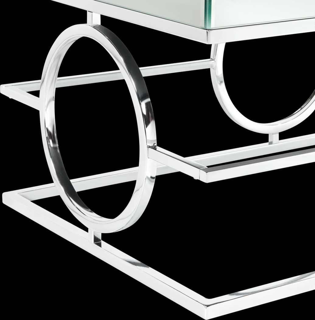 Dassow Chrome Cocktail Table - Thumbnail - Image 8