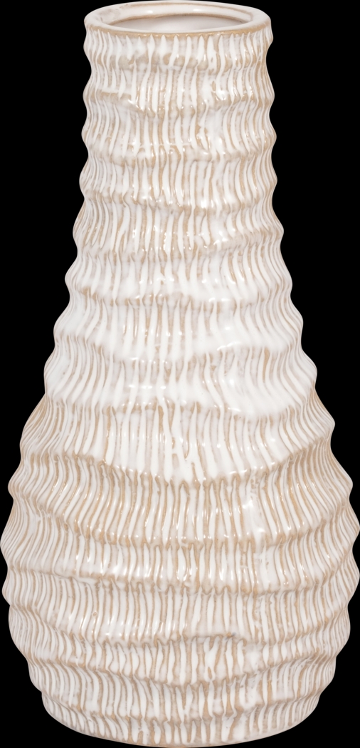 Dataa White 9 in. Vase - Thumbnail - Image 2