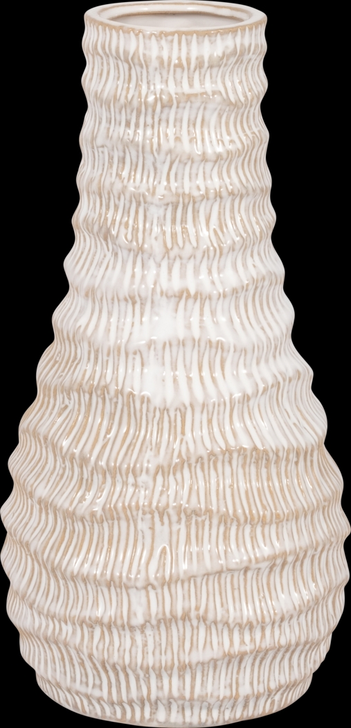 Dataa White 9 in. Vase - Thumbnail - Image 1