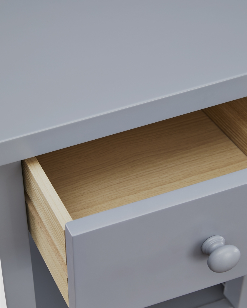 Datepalm Gray Counter Height Table with 2 Stools - Thumbnail - Image 2