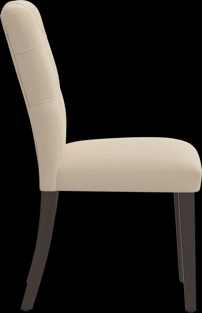 Dati Beige Side Chair - Thumbnail - Image 3