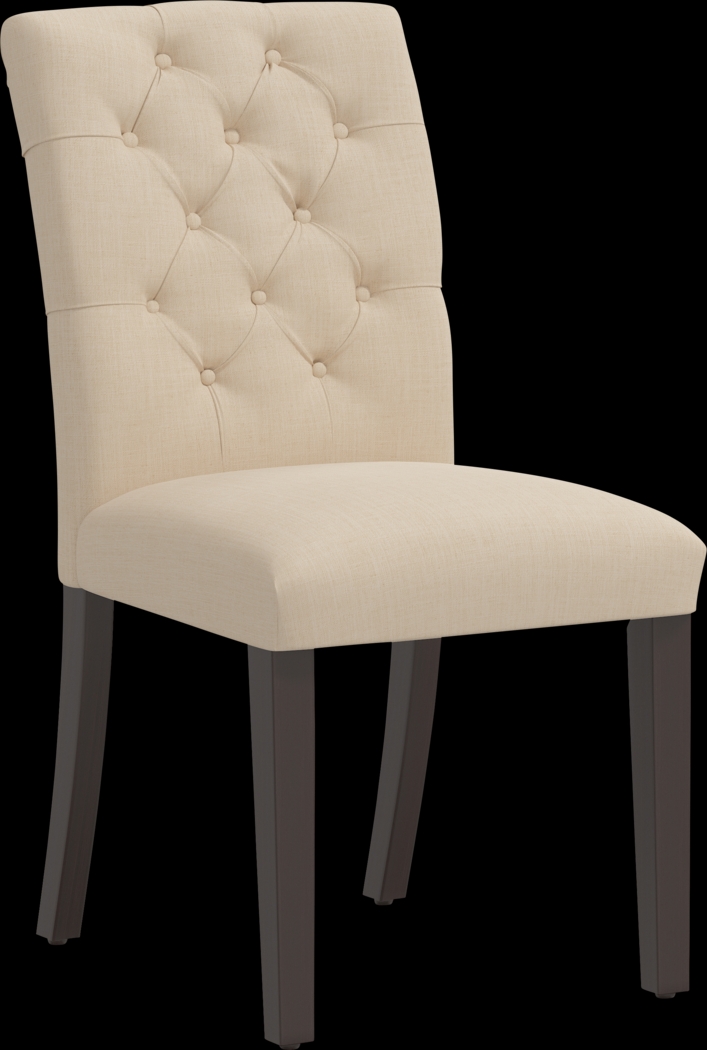 Dati Beige Side Chair - Thumbnail - Image 1