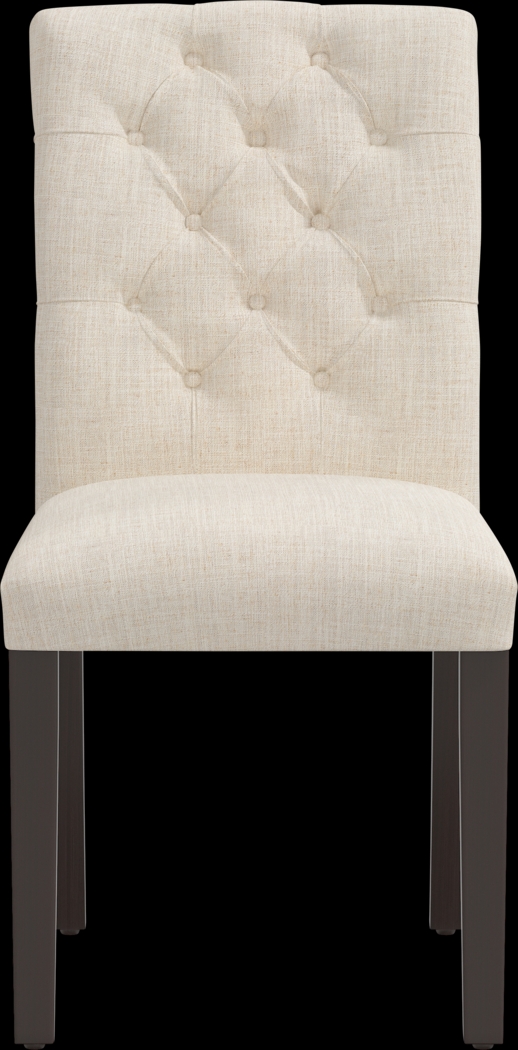 Dati Cream Side Chair - Thumbnail - Image 2