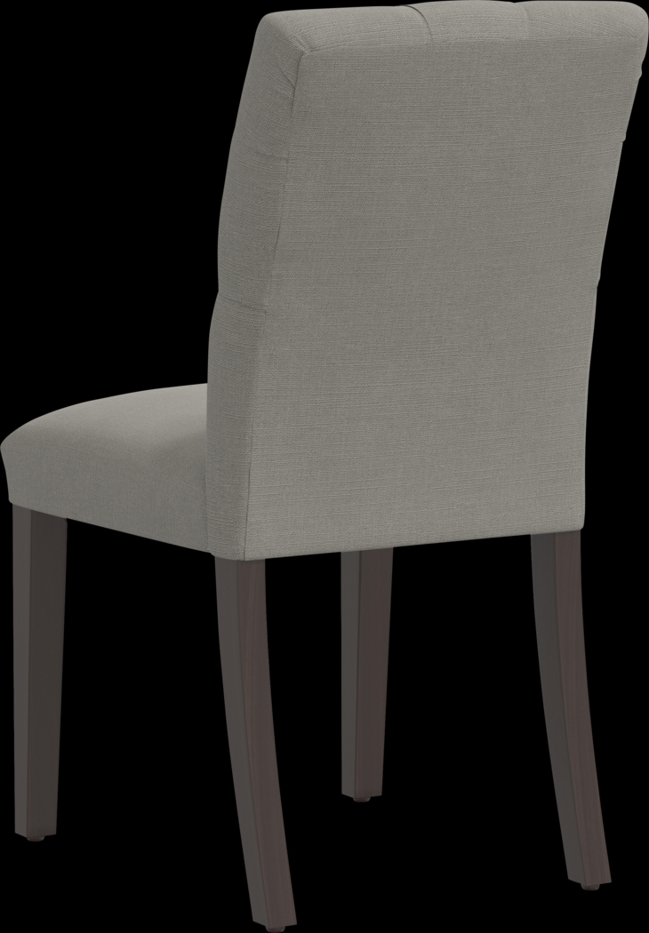 Dati Gray Side Chair - Thumbnail - Image 4