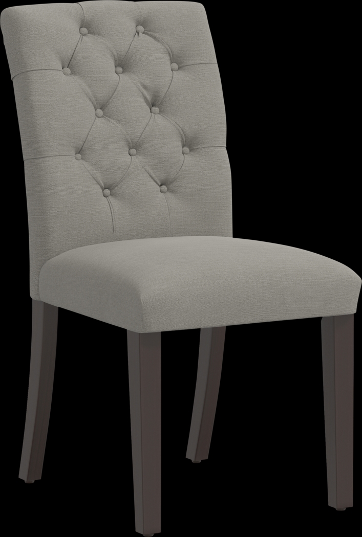 Dati Gray Side Chair - Thumbnail - Image 1
