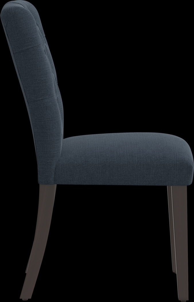 Dati Navy Side Chair - Thumbnail - Image 3