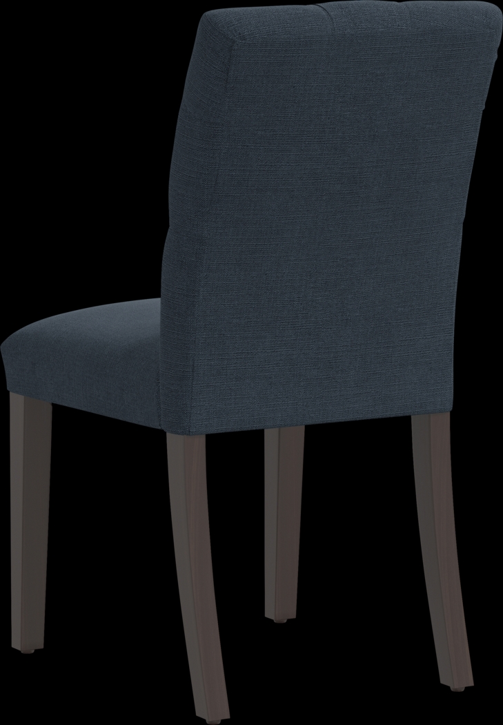 Dati Navy Side Chair - Thumbnail - Image 4