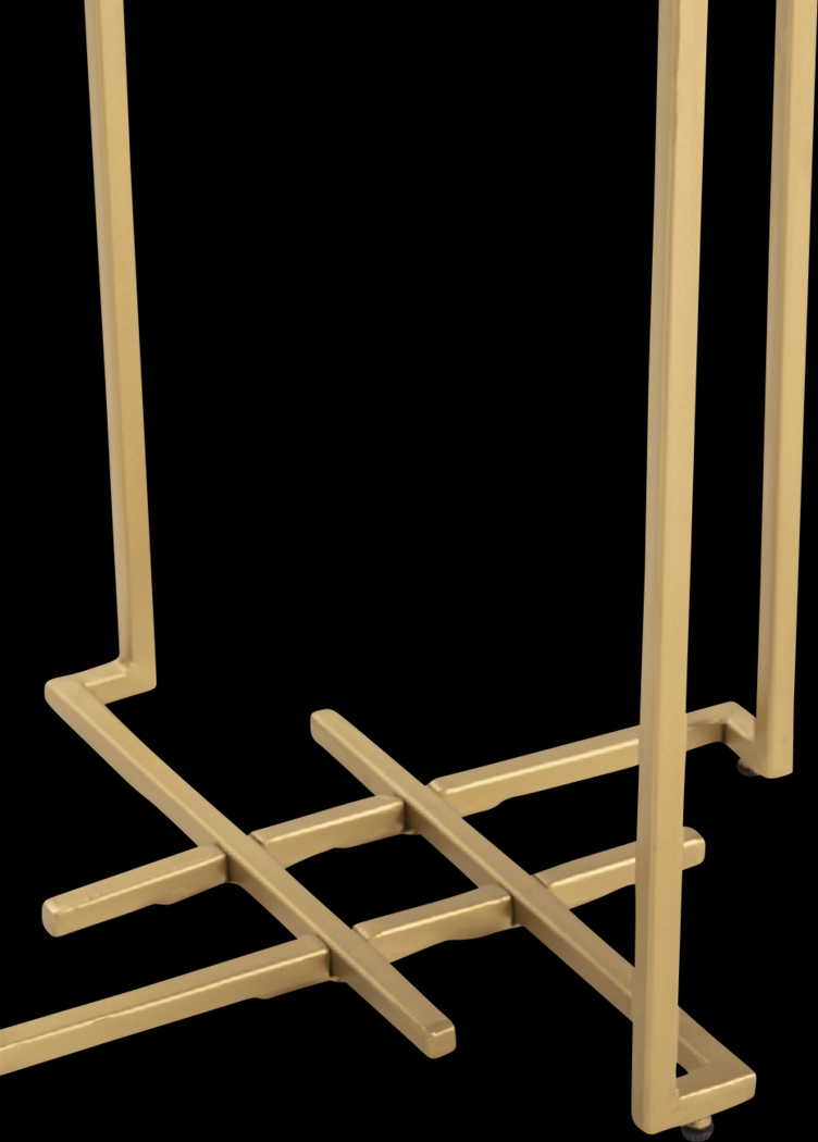 Dattel White End Table - Thumbnail - Image 2