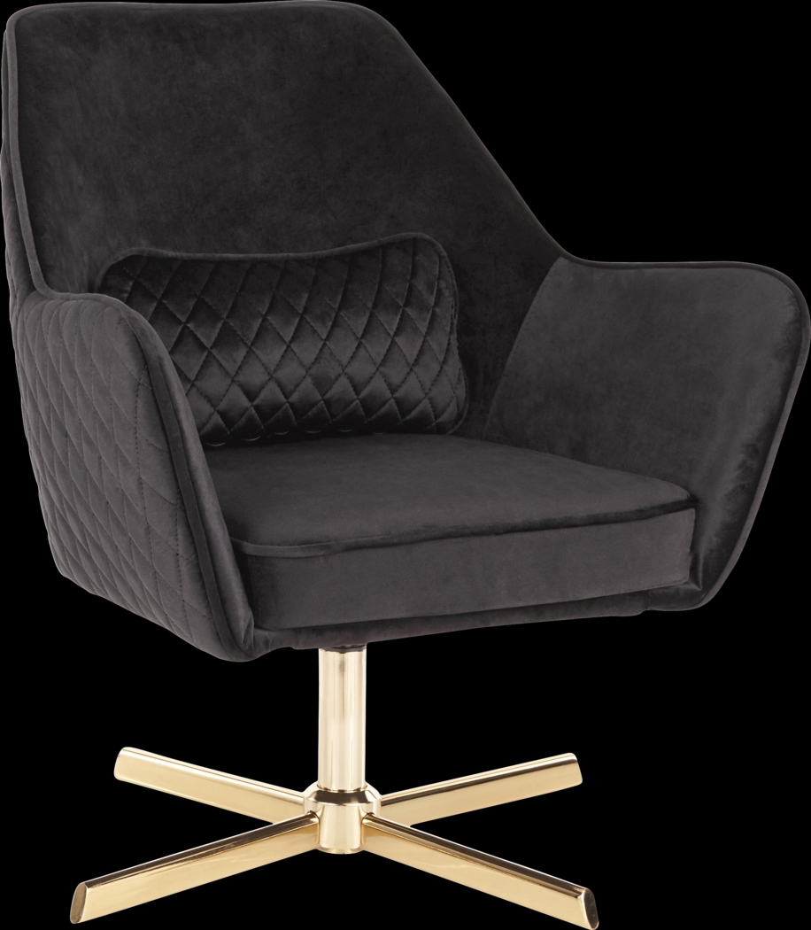 Datura Black Accent Chair - Thumbnail - Image 1