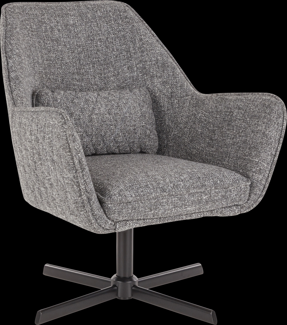 Datura Gray Accent Chair - Thumbnail - Image 1