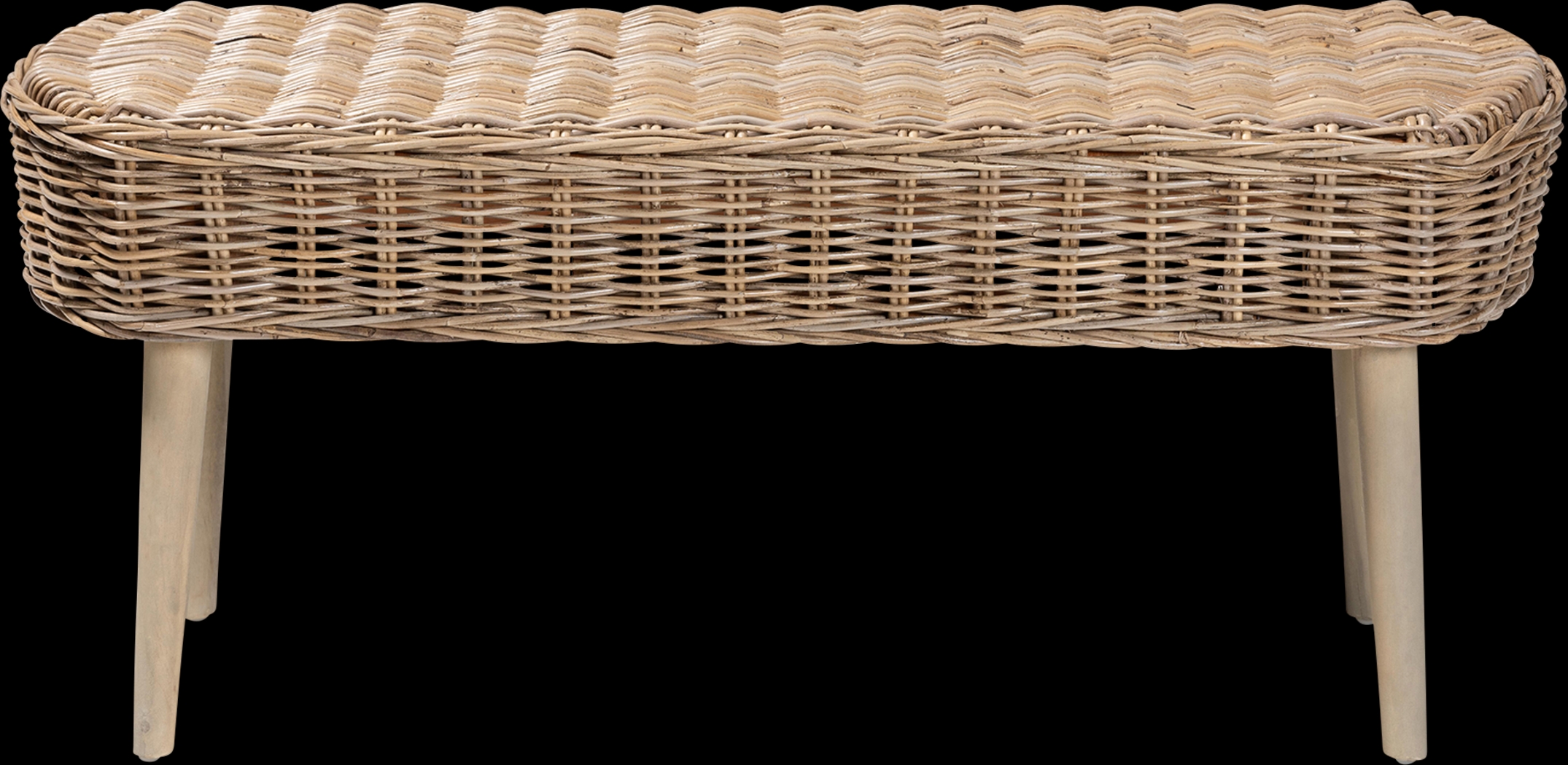 Davelin Gray Dining Bench - Thumbnail - Image 3