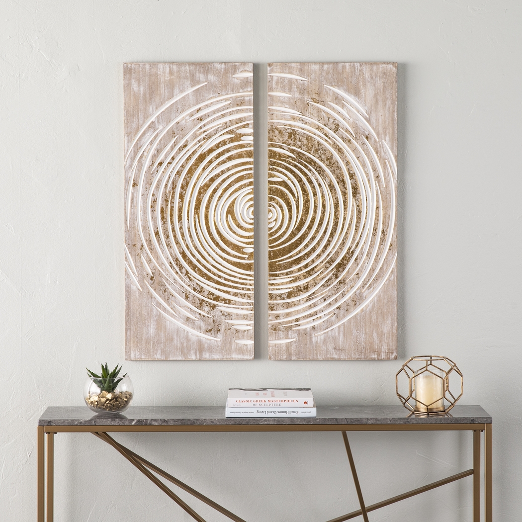 Davenistroy Gold Artwork, Set of 2 - Thumbnail - Image 3