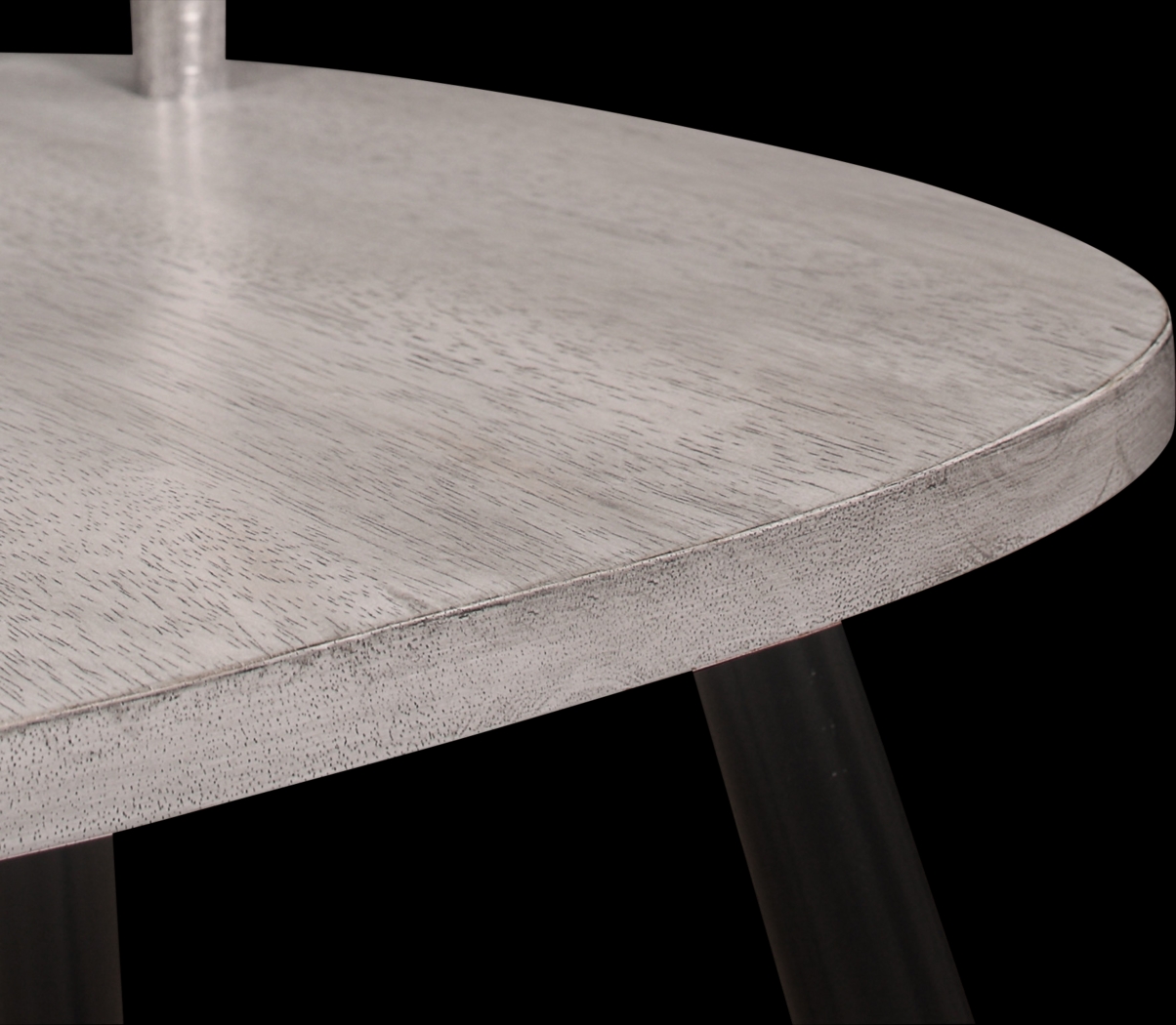 Davenshire Gray Side Chair - Thumbnail - Image 4